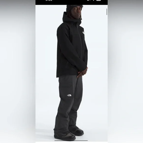 The North Face Men’s Small Freedom ski and snowboard bib - Picture 8 of 13